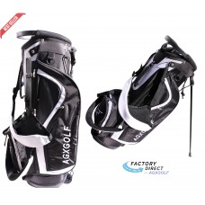 AGXGOLF Men's Edition 13-Way Top Stand Golf Bag w/Dual Strap; Great Carry Bag w/Rain Cover